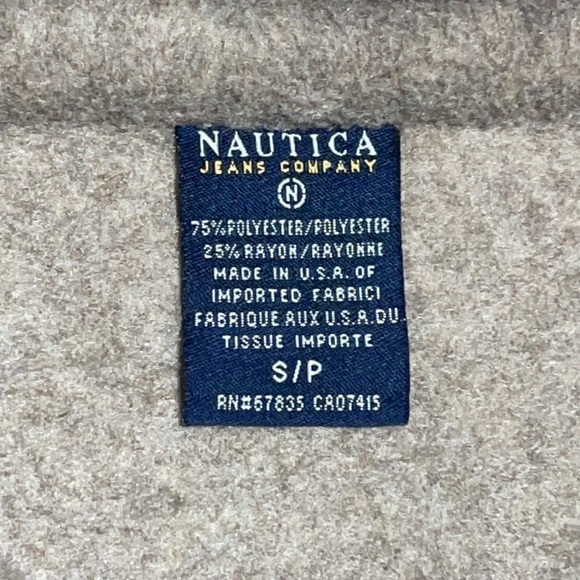 Nautica Jeans Fleece Pullover Jacket - Picture 7 of 12